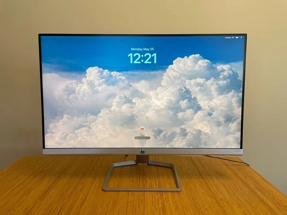 HP Monitor 24-inch with tilt