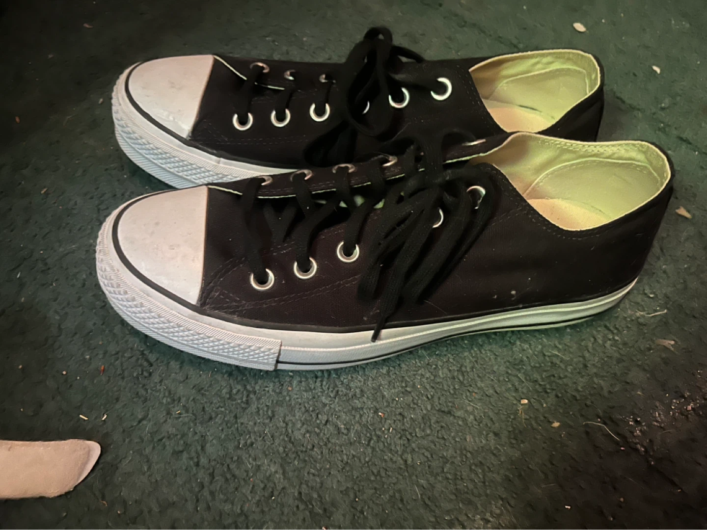 Converse Chuck Taylor All Star Low Top Shoes - Black - Size 10
