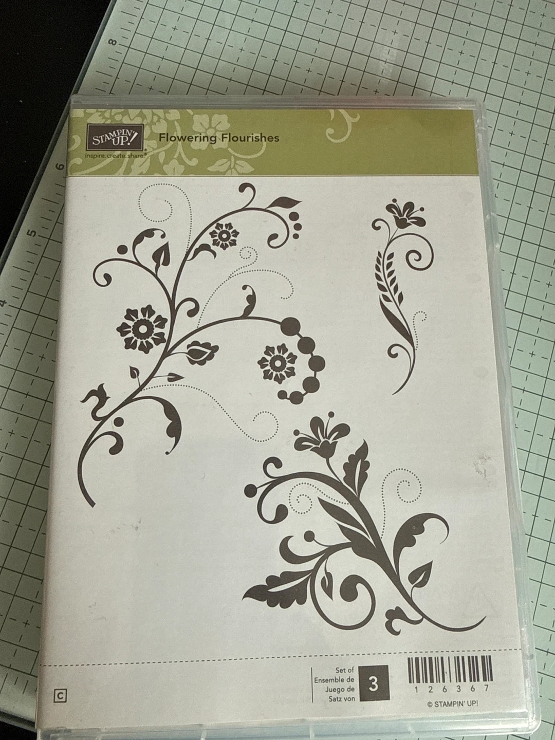 Stampin' Up! Flowering Flourishes Stamp Set