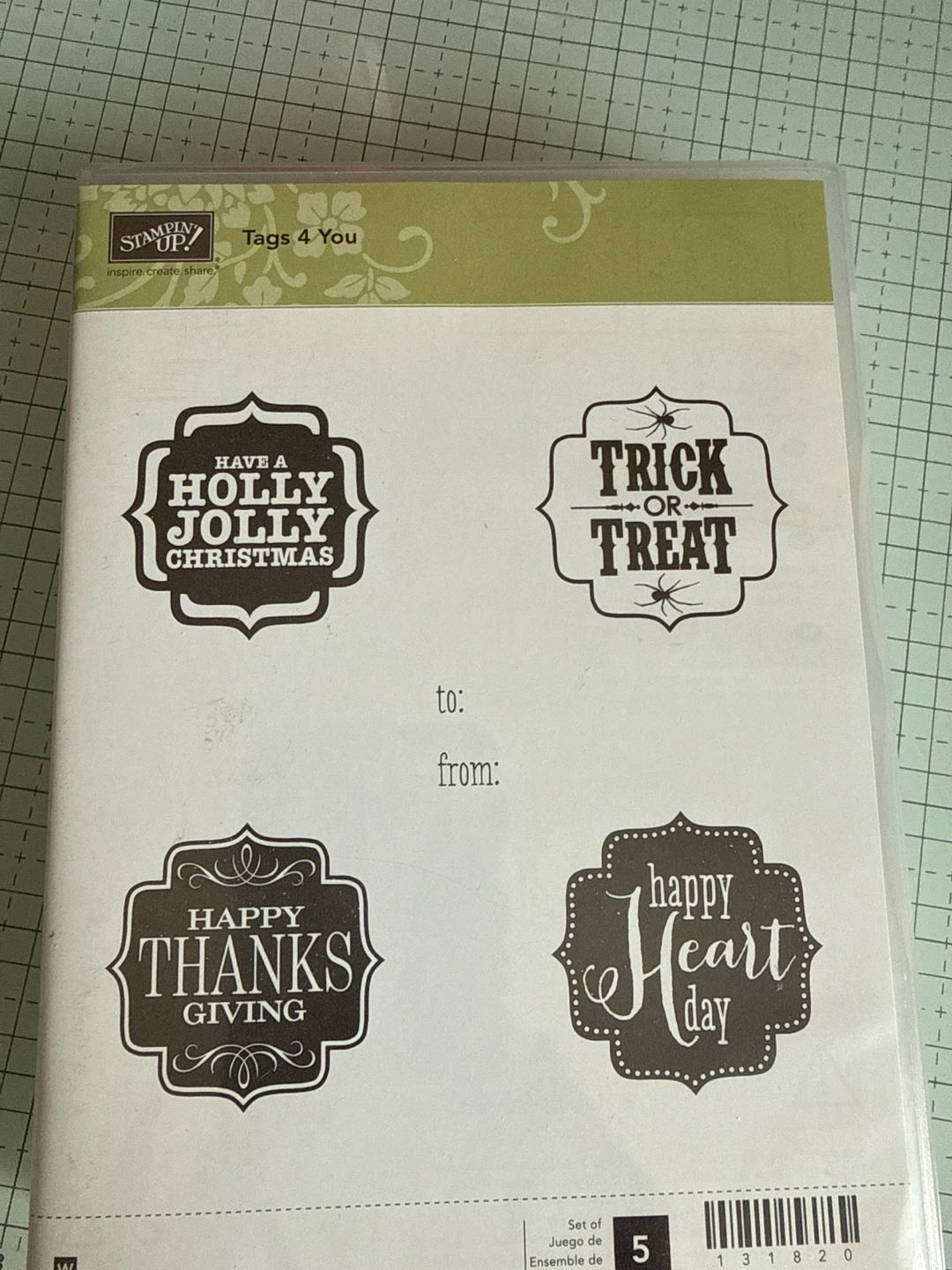 Stampin' Up! Tags 4 You Stamp Set