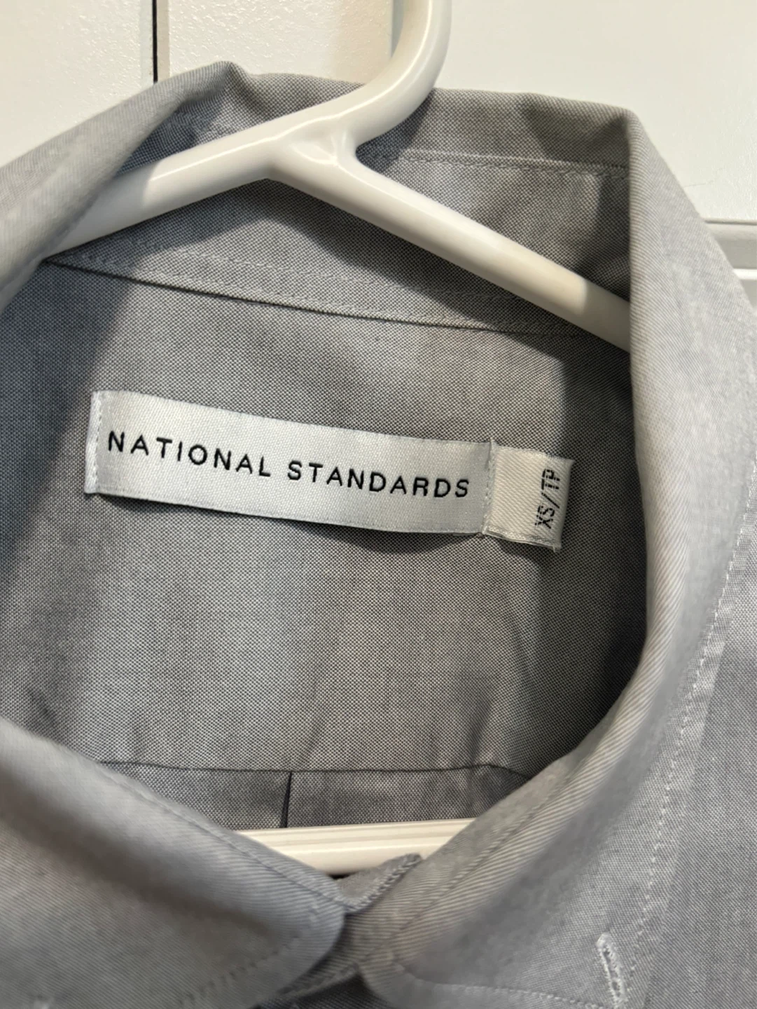 National Standards Men's Grey Short Sleeve Button-Up Shirt - photo 3