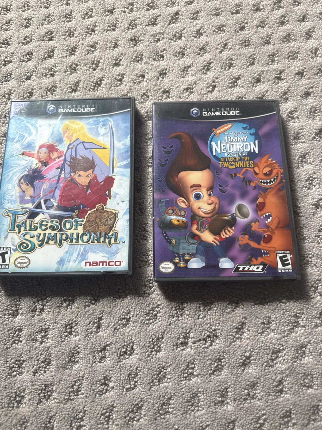 Nintendo GameCube Games: Tales of Symphonia & Jimmy Neutron
