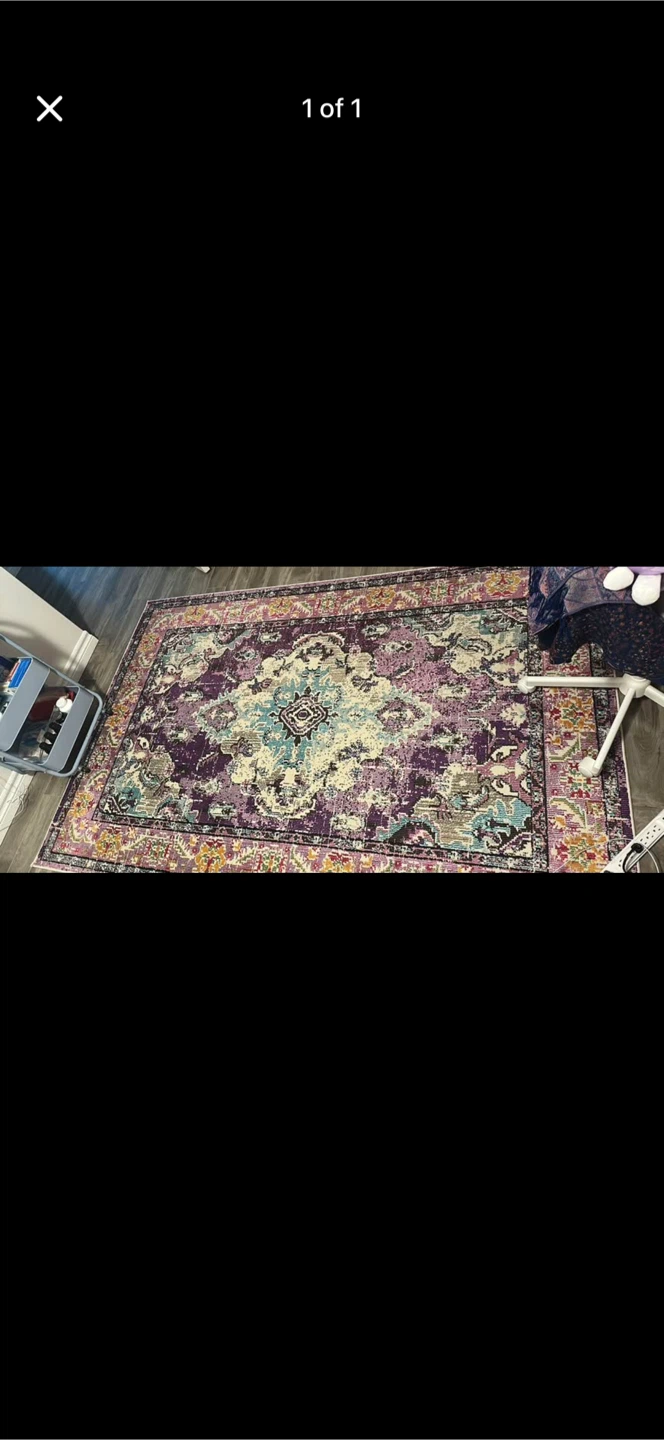 Vintage Style Area Rug