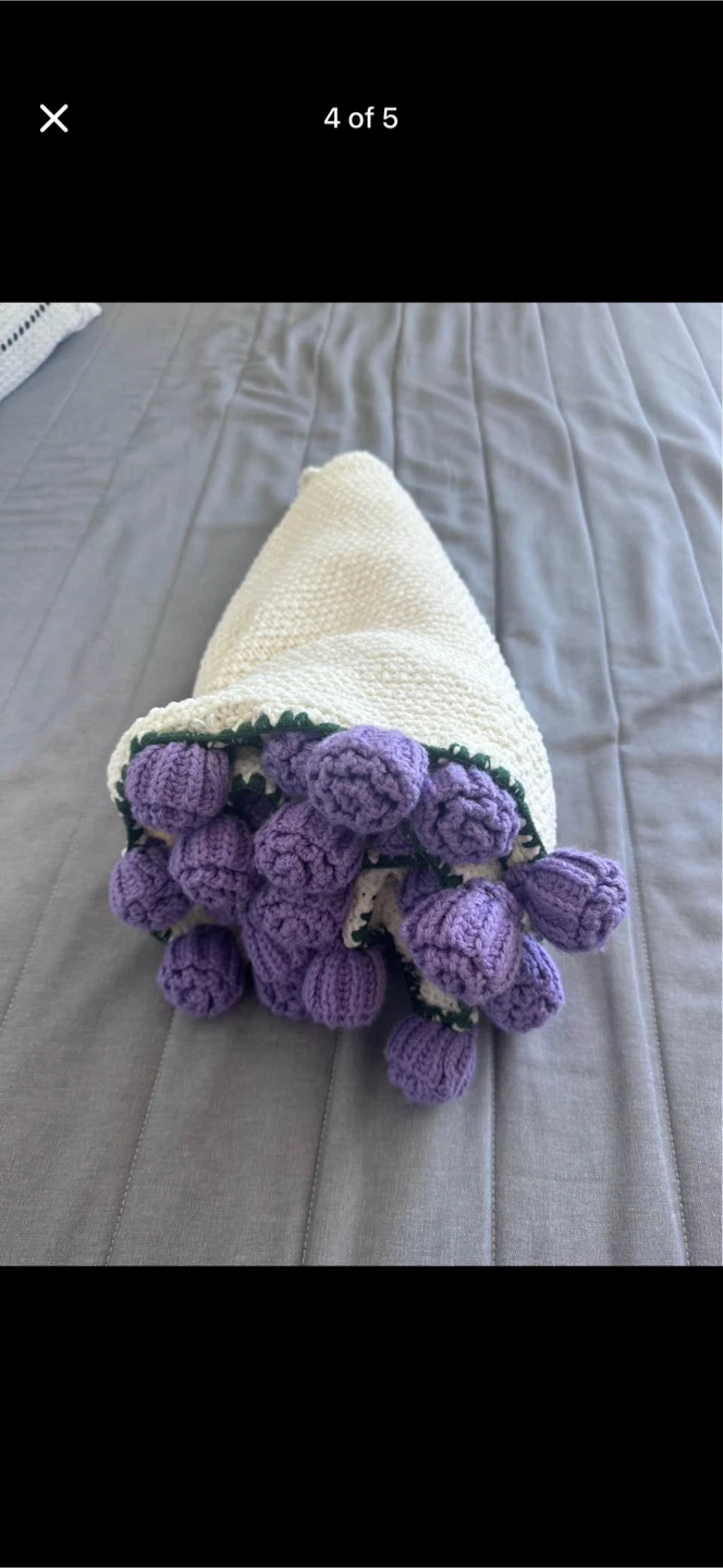 2 Cheetah Print Pillows, Cheetah Blanket, and Bouquet Blanket - photo 4
