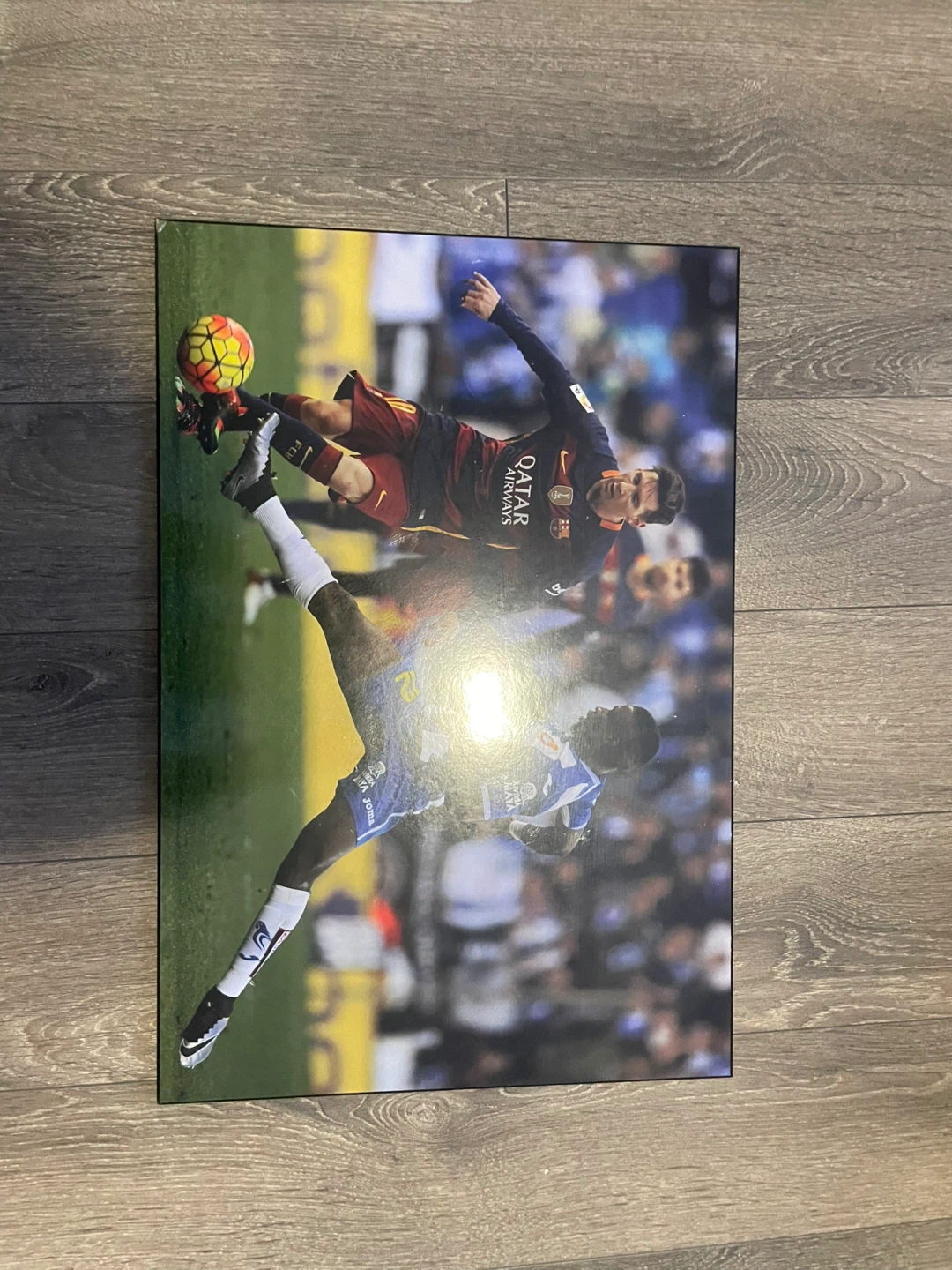 Lionel Messi Action Shot portait