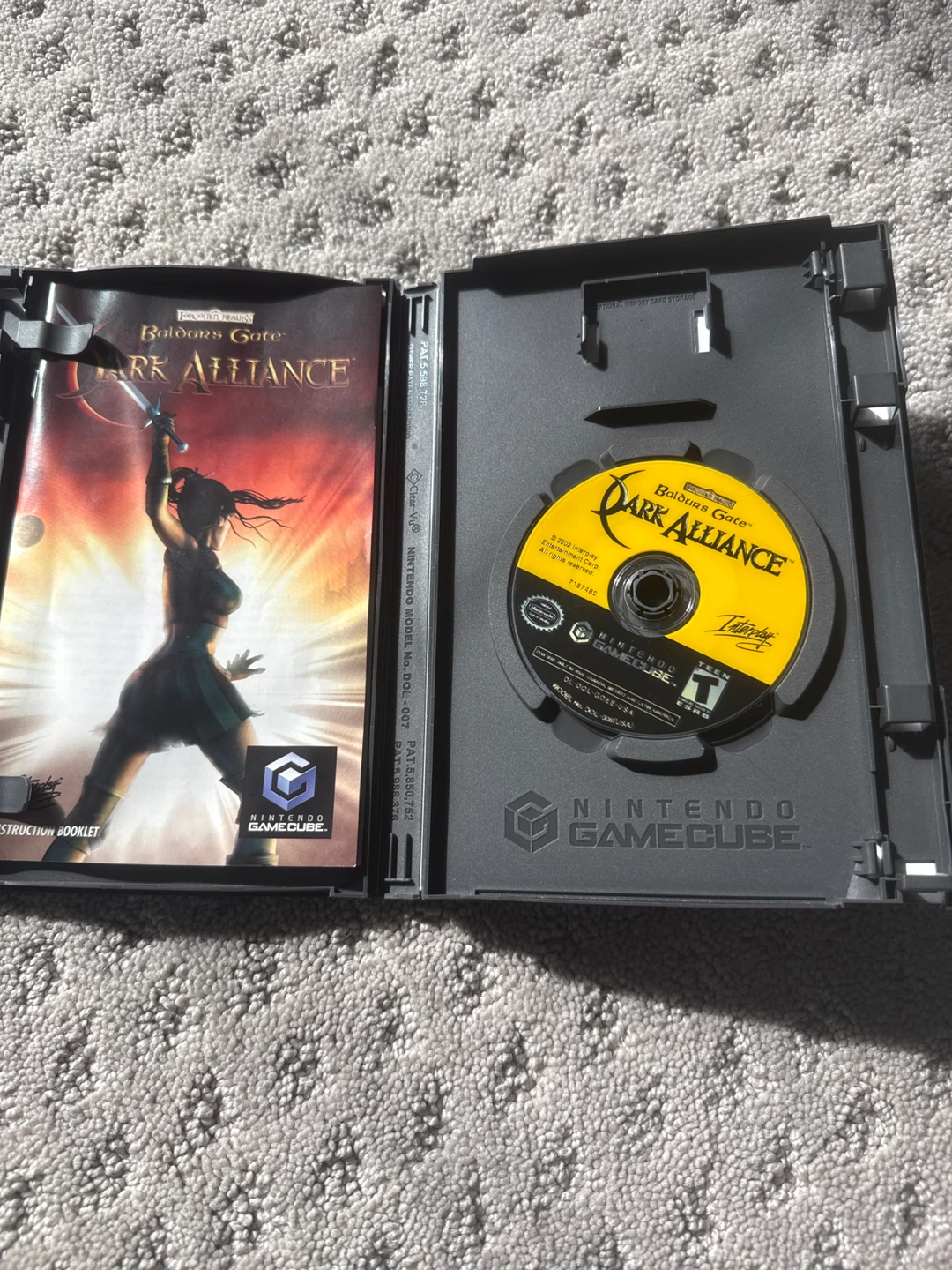 Baldur's Gate: Dark Alliance Nintendo GameCube Game - photo 2