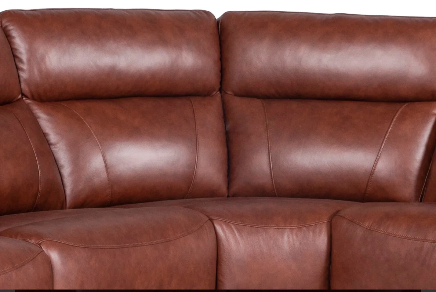 🚨 MUST GO THIS WEEKEND! 🔥 Luxury Power Leather Sectional! $1500 - photo 2