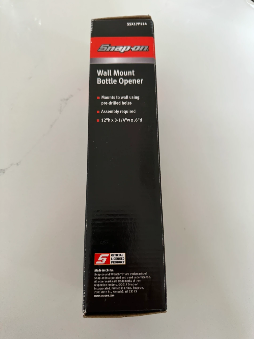 Snap-On Tools - Wall Mount Bottle Opener - photo 3