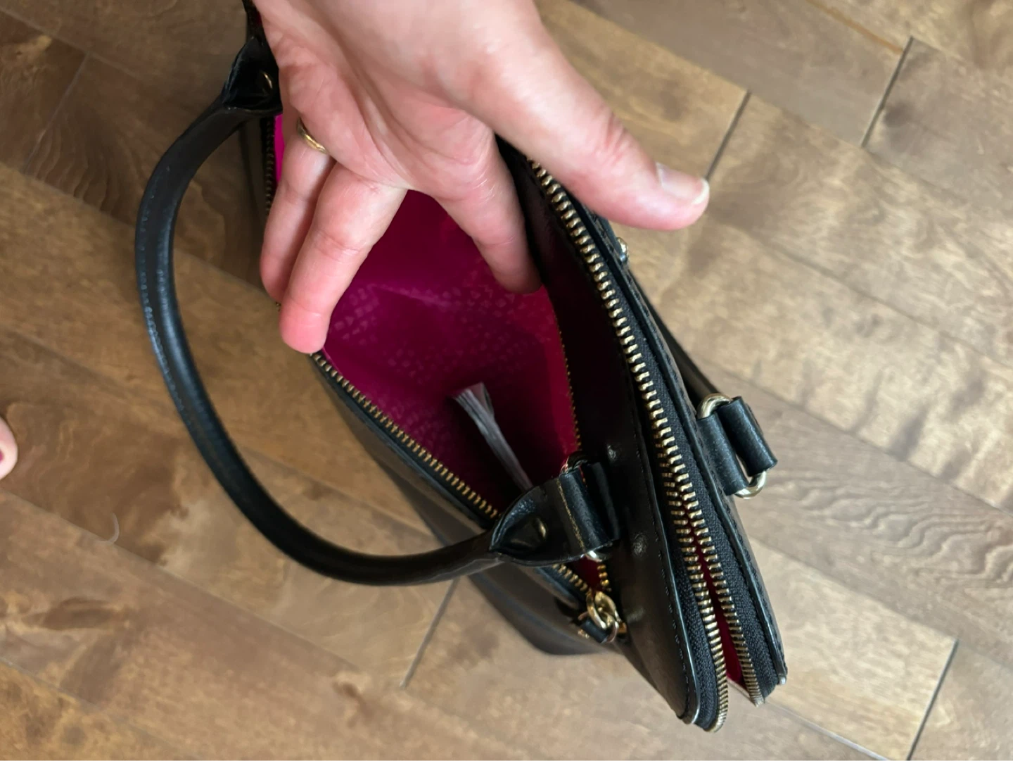 Kate Spade Black Leather Tote Bag - photo 3