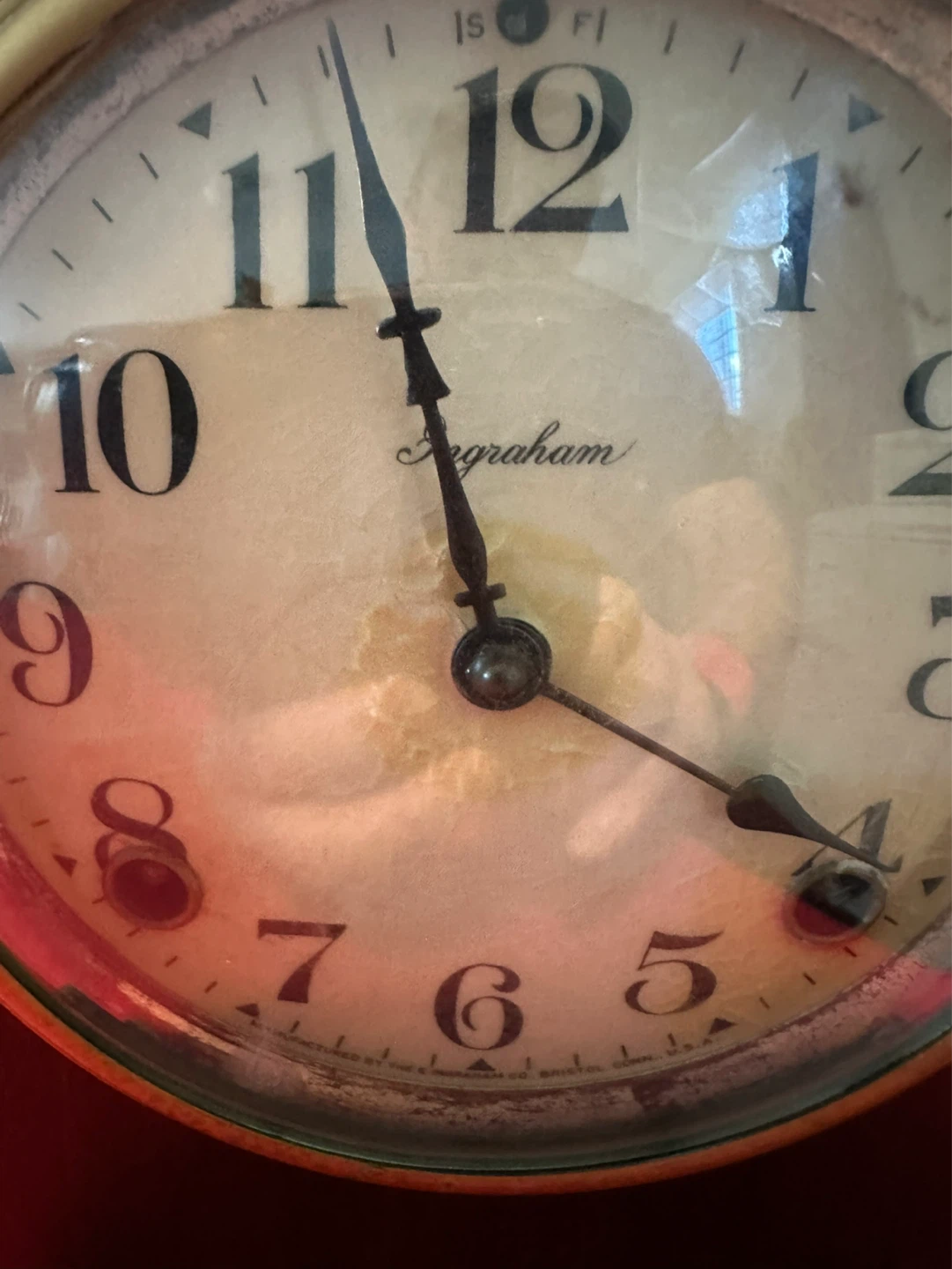 Antique Mantle Clock. Aporox 1959 s - photo 2