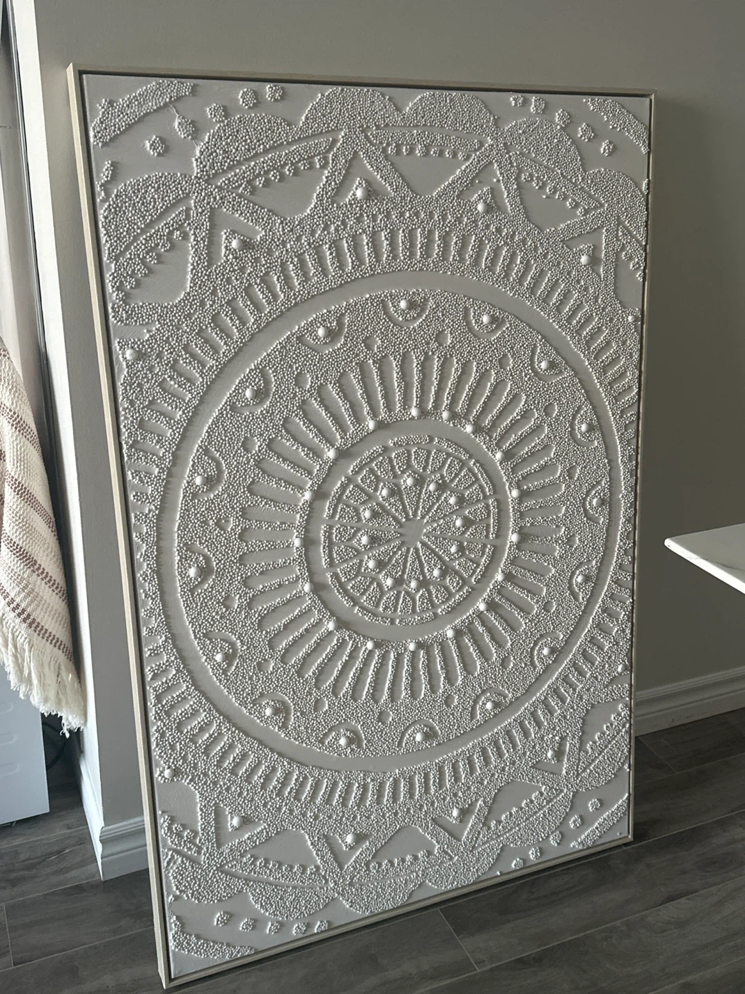 Textured Mandala Wall Art