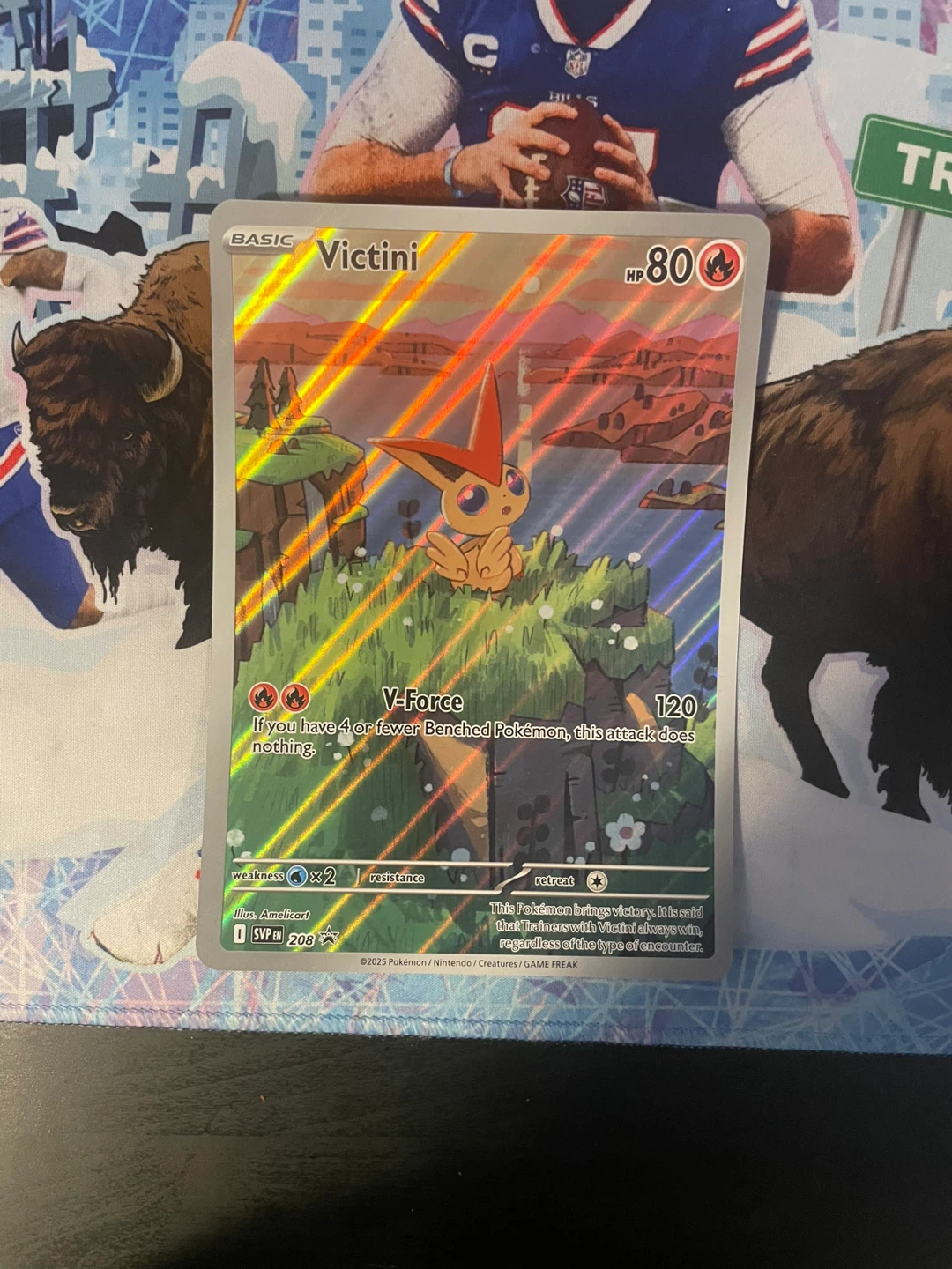 Pokémon Victini V-Force Card jumbo
