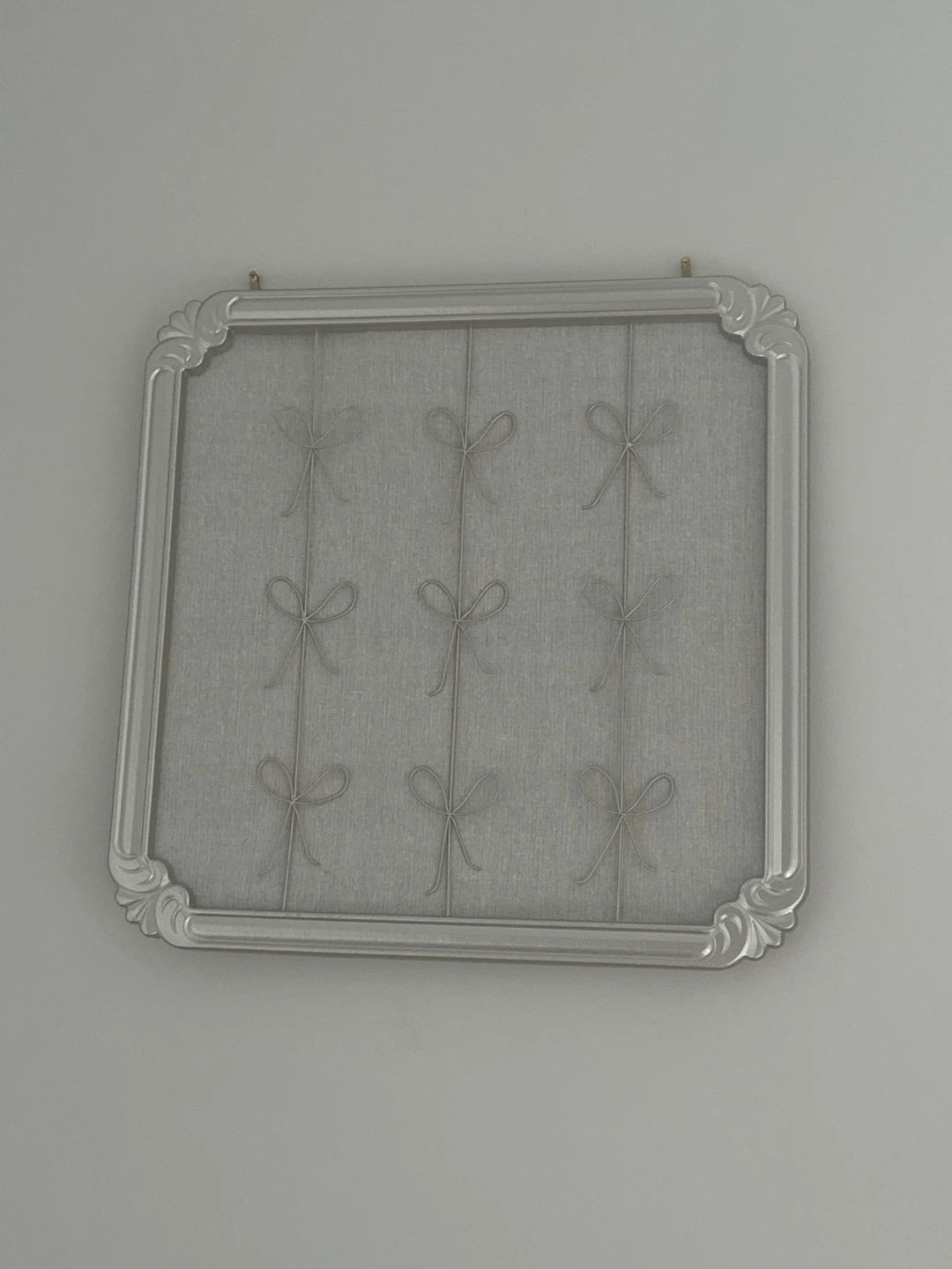 Decorative Display Frame with Bows