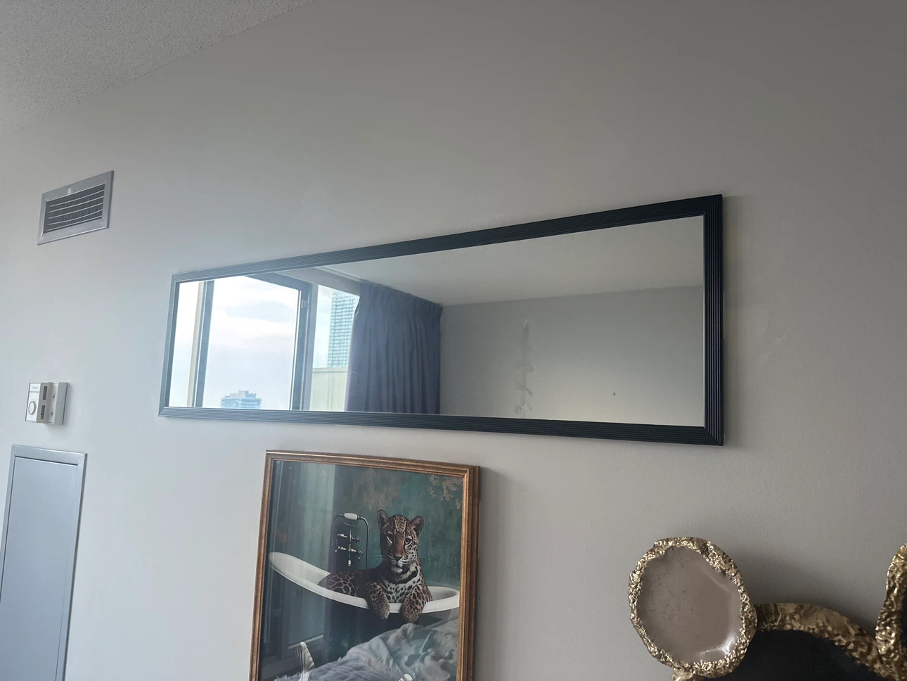 Long Rectangular Wall Mirror