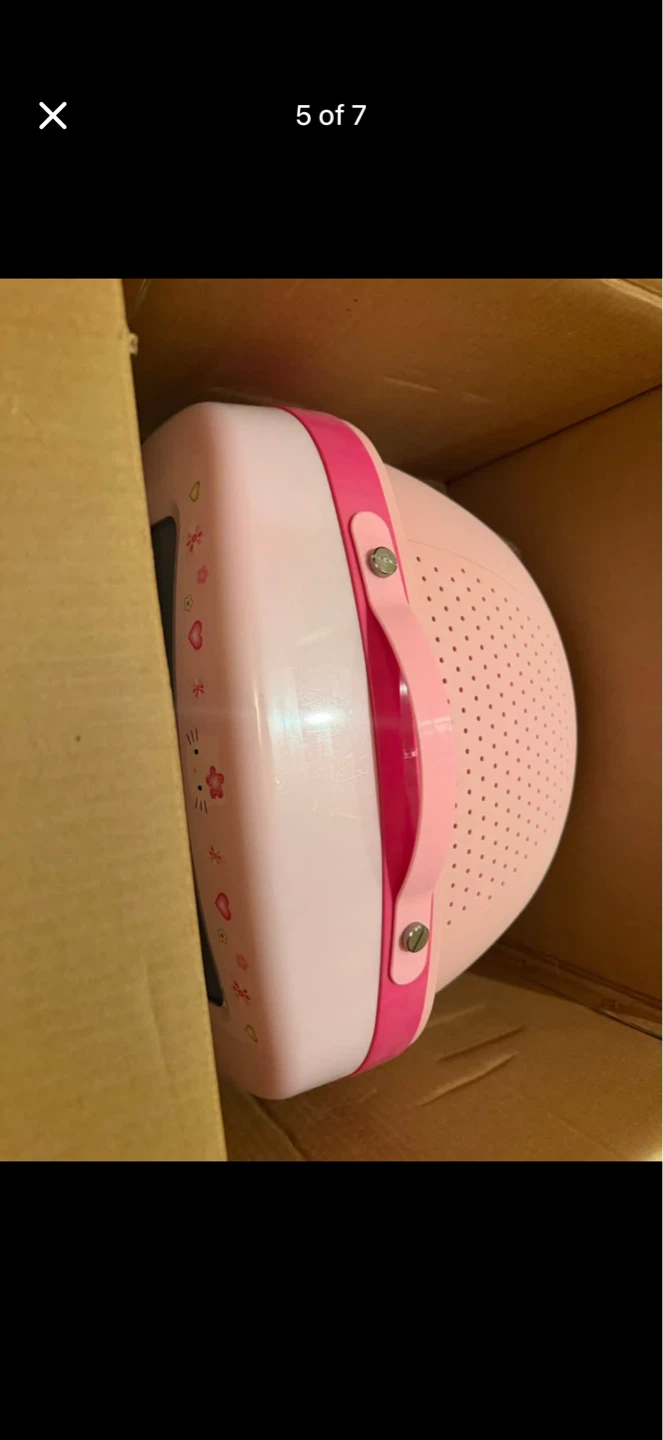 Hello Kitty 13" Color TV vintage brand new in box - photo 5