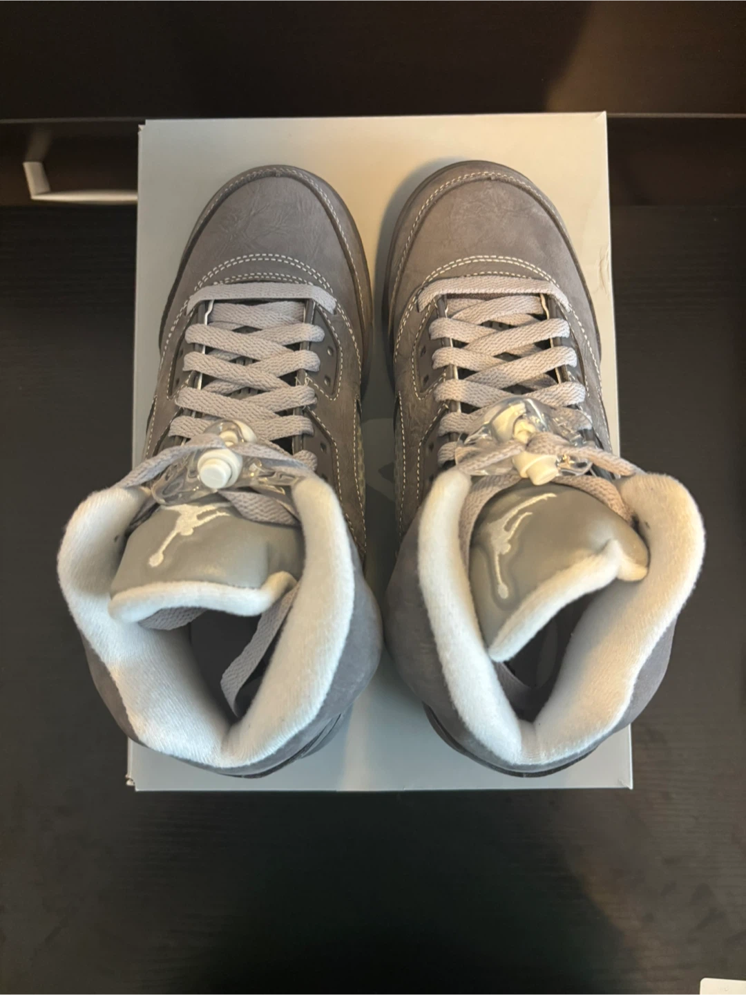 Jordan 5 Retro Wolf Grey 2026 size 5y - photo 2