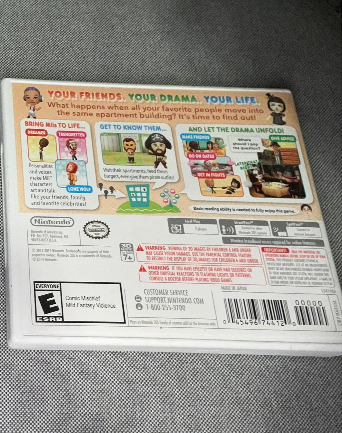 Nintendo 3DS Tomodachi Life Game - photo 2