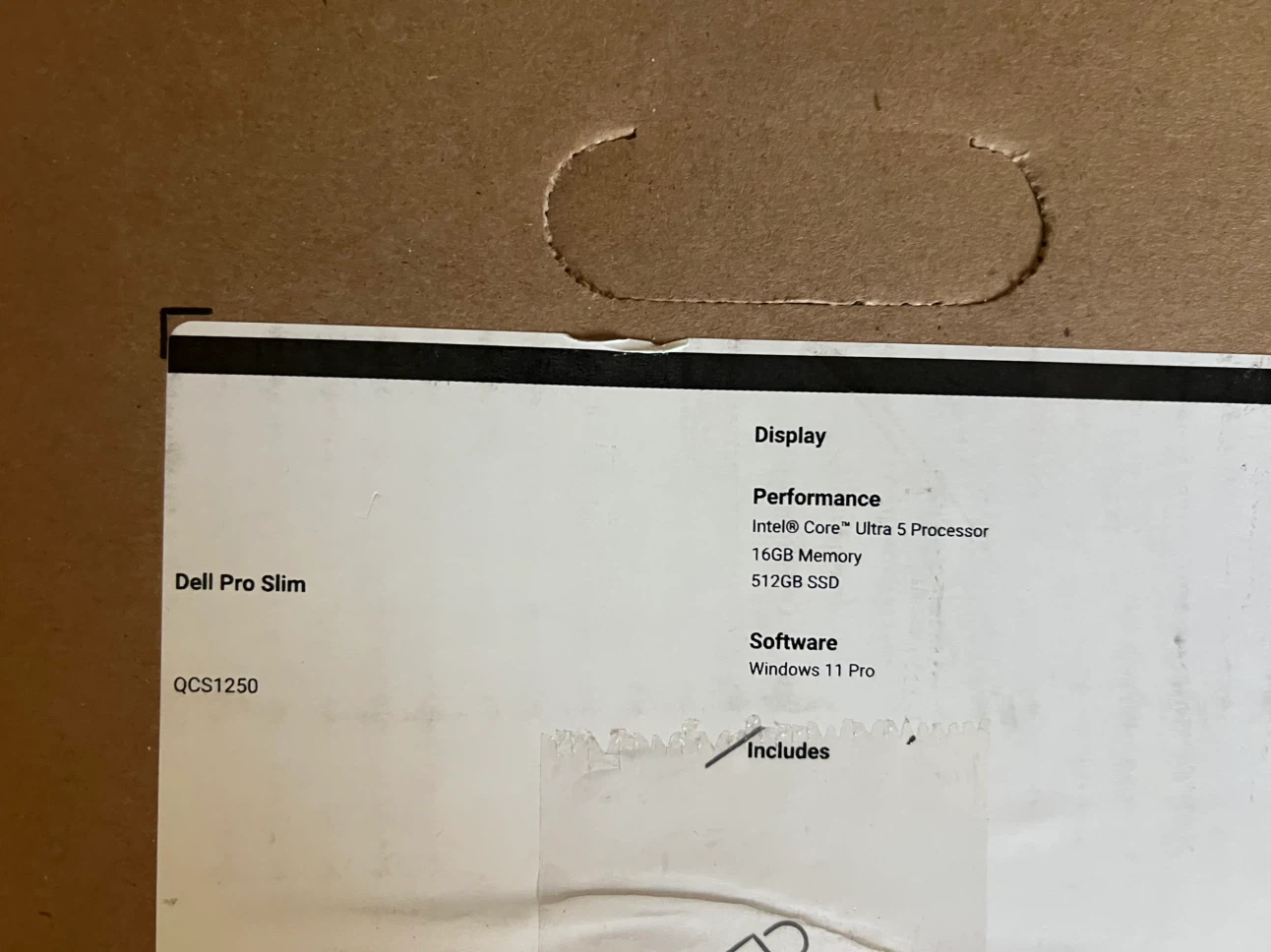 Dell Pro Slim QCS1250 Desktop Computer - photo 3