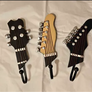 Guitar Headstock Wall Hooks Set