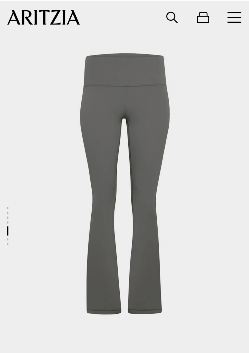 Aritzia butter flare leggings