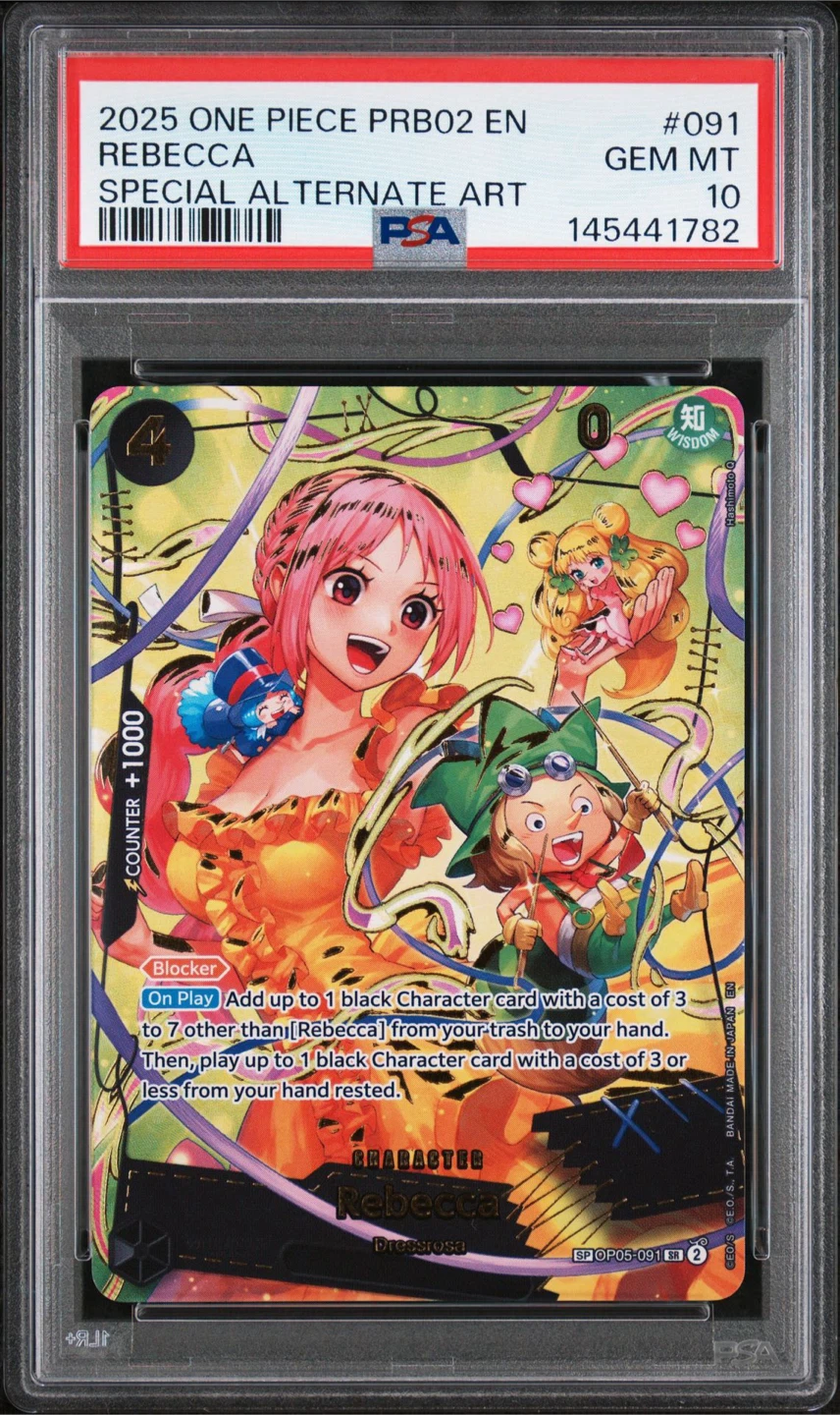 2023 One piece PSA10 REBECCA SP , Mansherry psa10