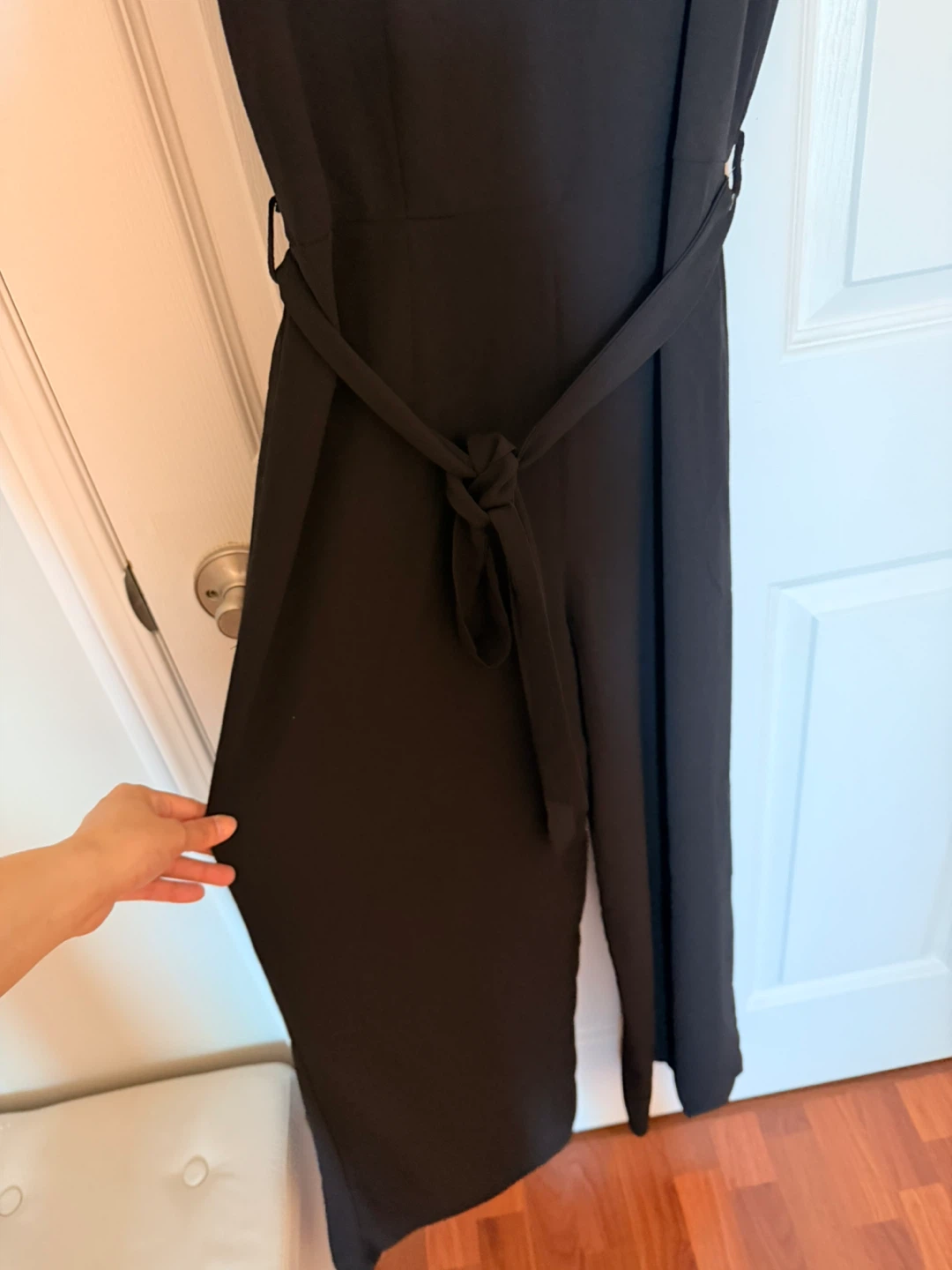 Black Off-the-Shoulder Jumpsuit - photo 2