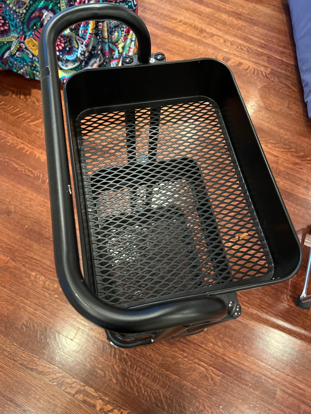 IKEA Black 3-Tier Rolling Utility Cart - photo 2