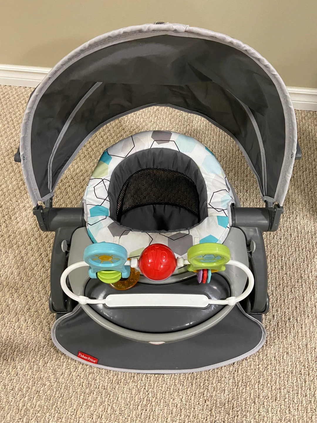 Fisher-Price Sit Me Up Floor Seat with Toys - photo 2