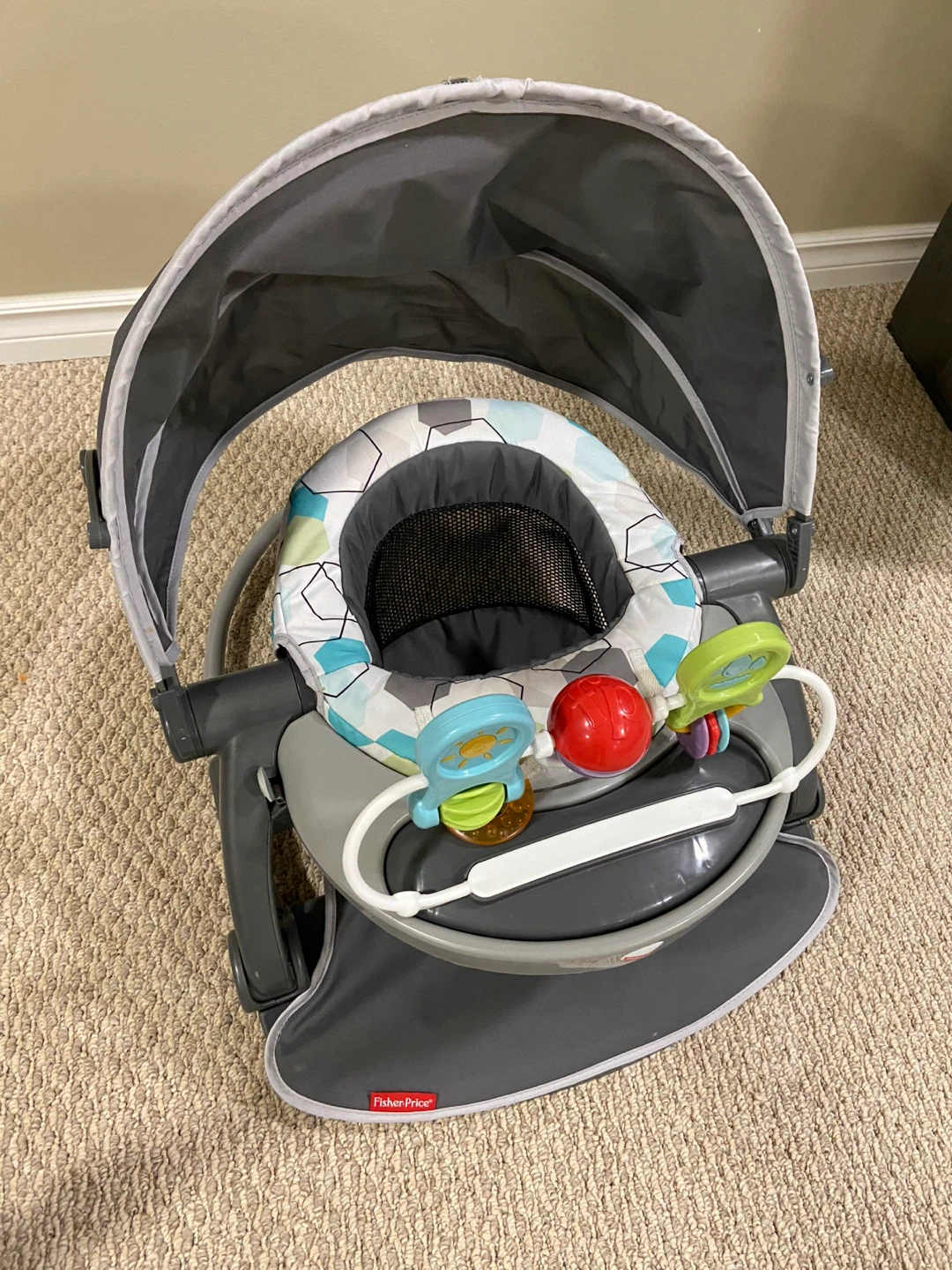 Fisher-Price Sit Me Up Floor Seat with Toys - photo 3