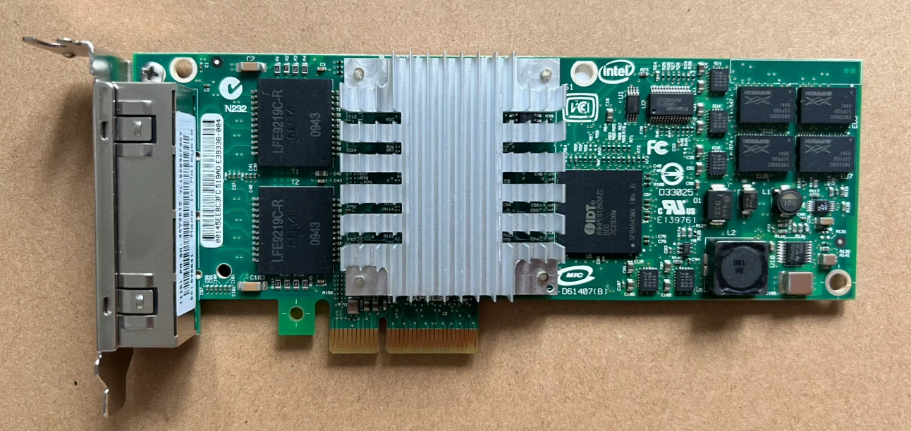 Intel Server Network Card 4-Port Gigabit Ethernet