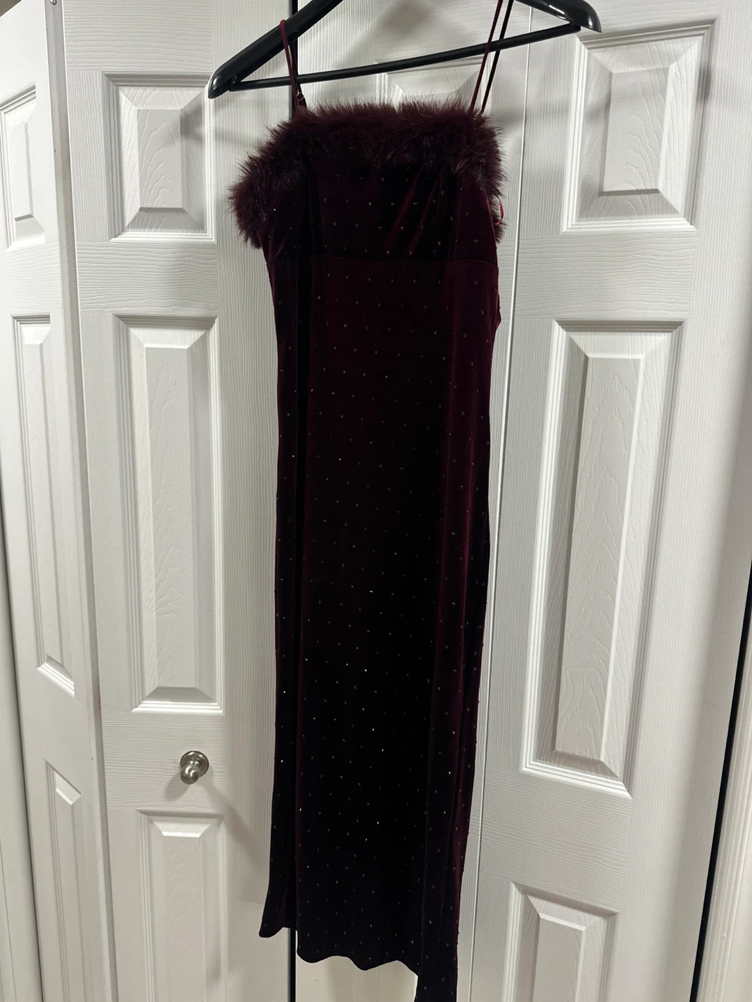 New Zara Velvet diamond Dress - photo 5