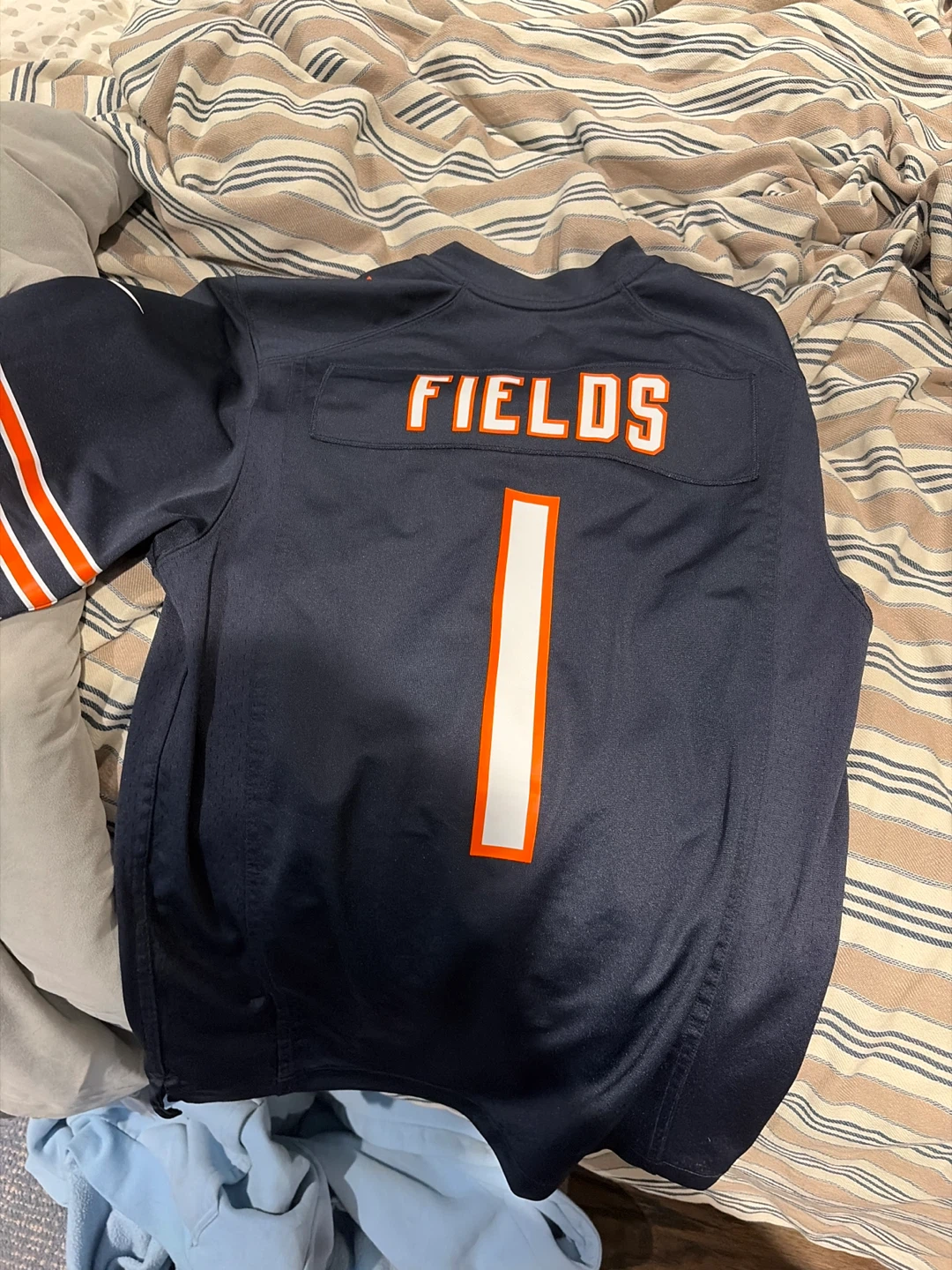 Chicago Bears Justin Fields #1 NFL Jersey