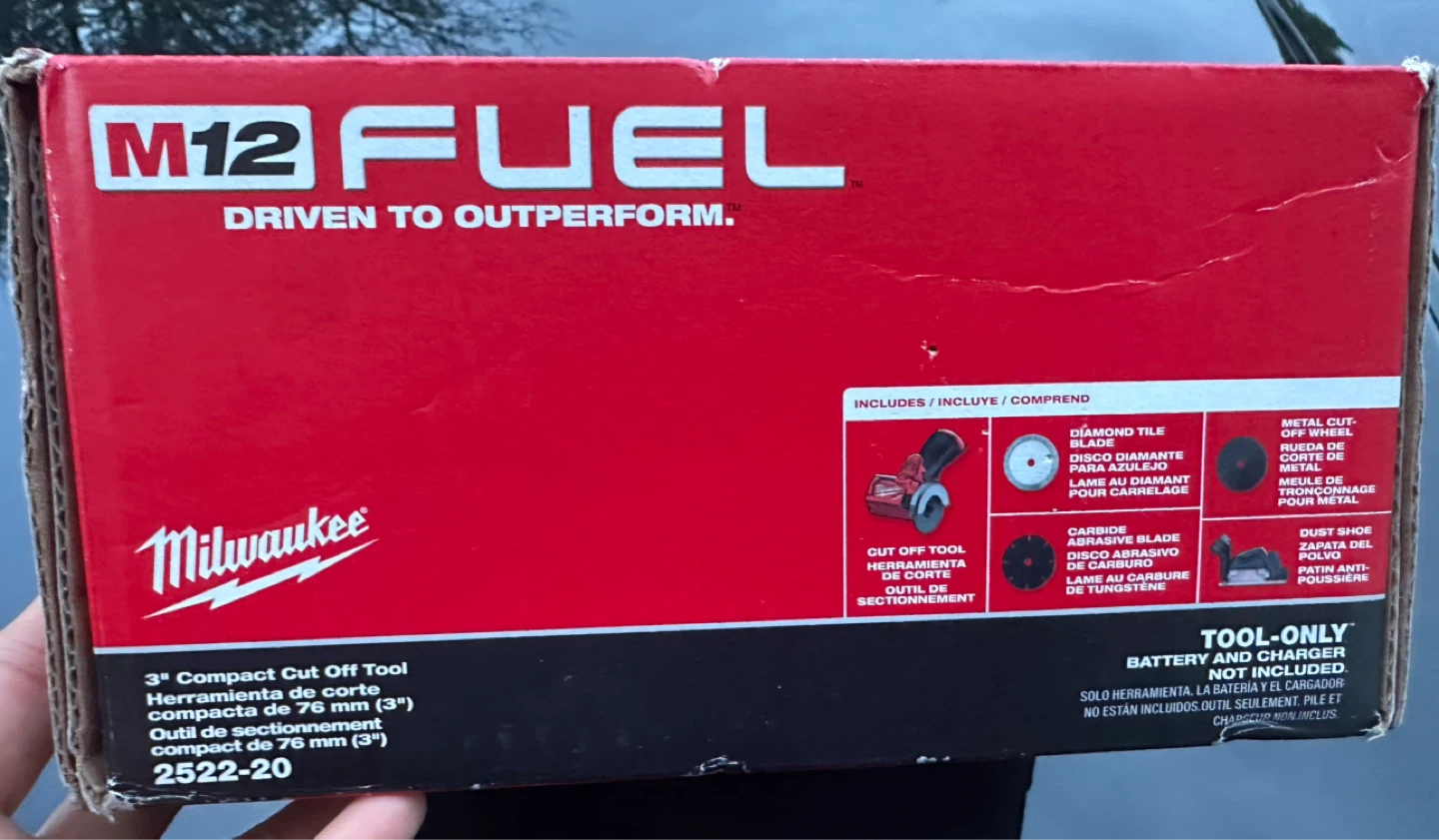 Milwaukee M12 FUEL 3" Compact Cut Off Tool (Tool Only) - photo 4