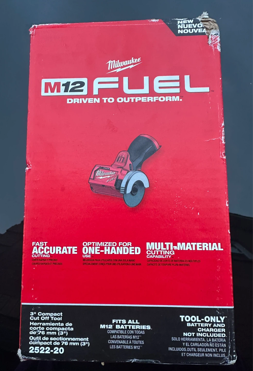 Milwaukee M12 FUEL 3" Compact Cut Off Tool (Tool Only)
