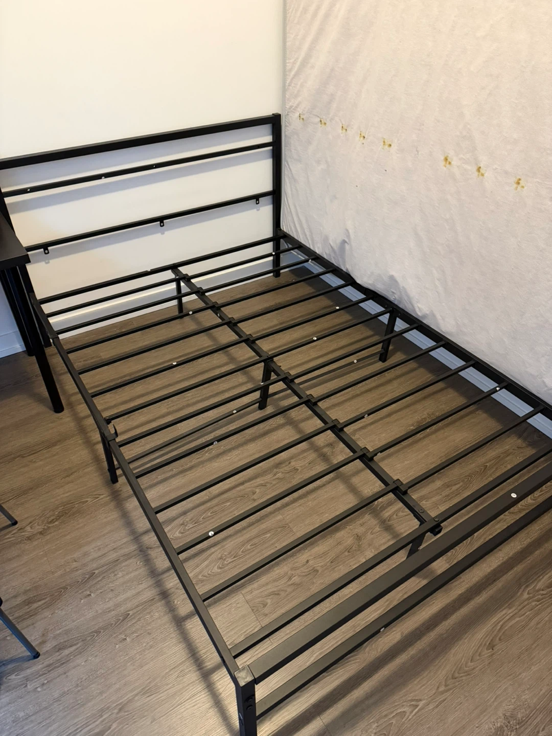 Moving Out Sale: Black Metal Bed Frame