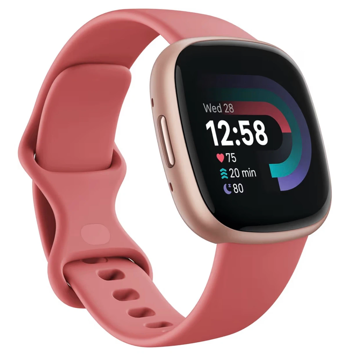 Fitbit Versa 4 Smartwatch Rosewood/Gold