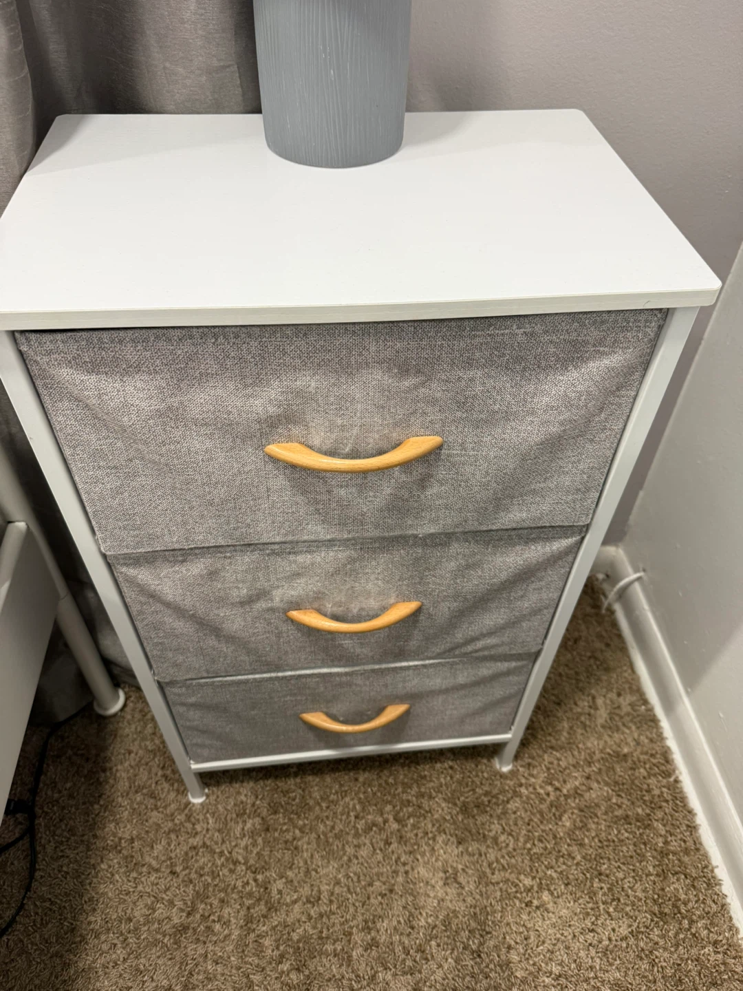 3-Drawer Fabric Dresser