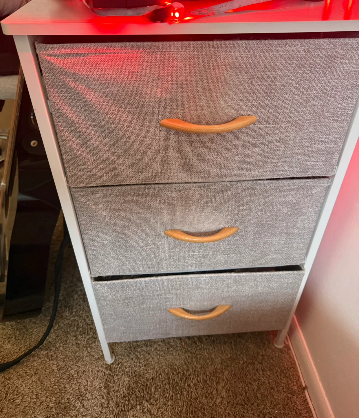 3-Drawer Fabric Dresser - photo 2