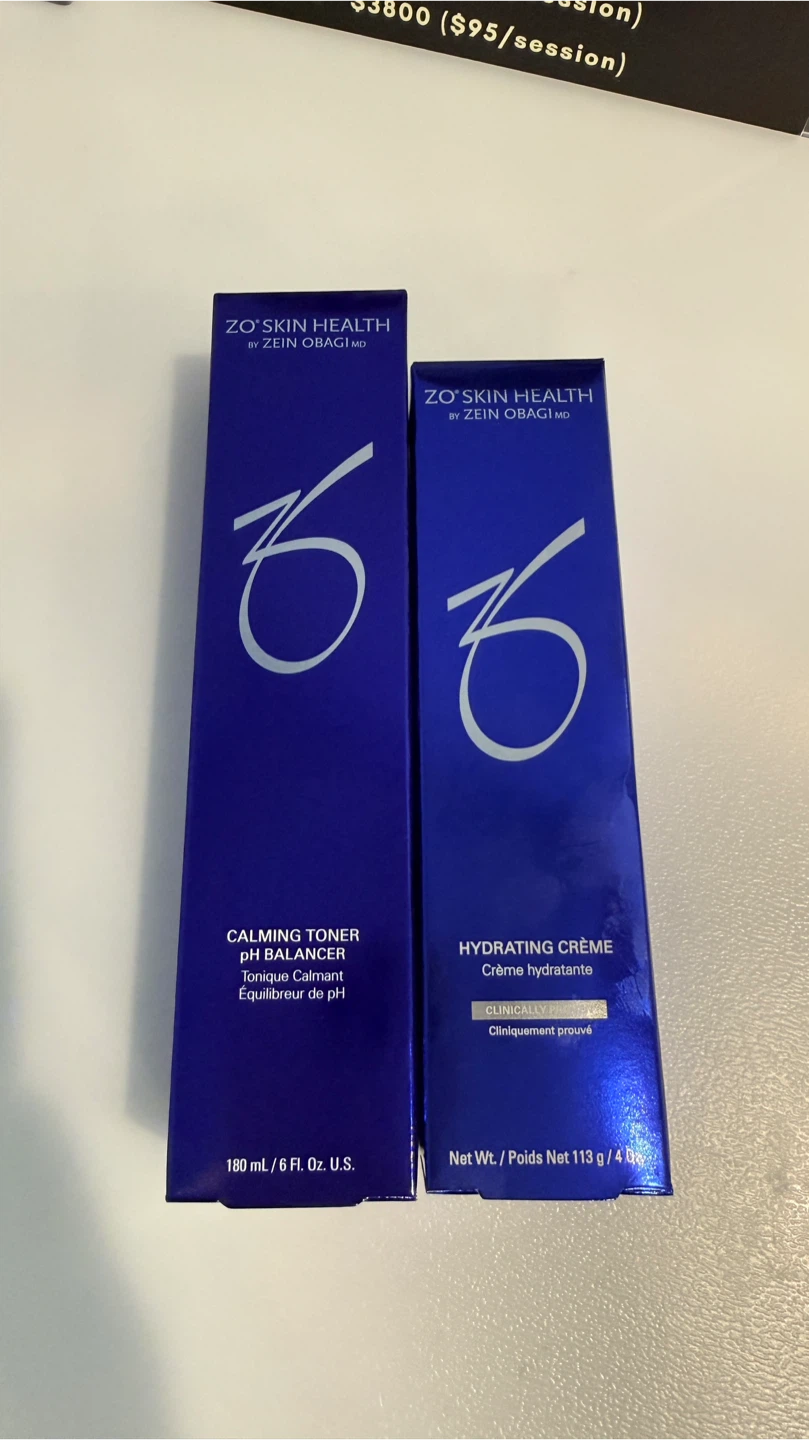 ZO Skin Health Calming Toner & Hydrating Crème Set