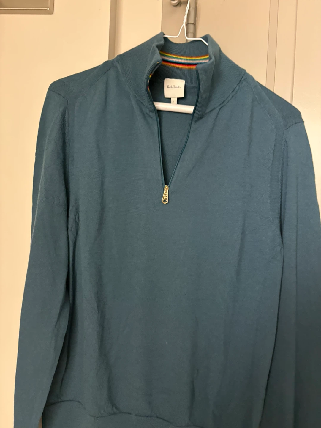 Paul Smith Men's Quarter Zip Sweater - photo 5
