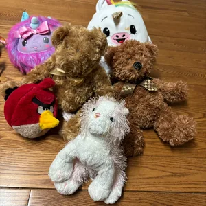 Bundle of 5 Plush Toys