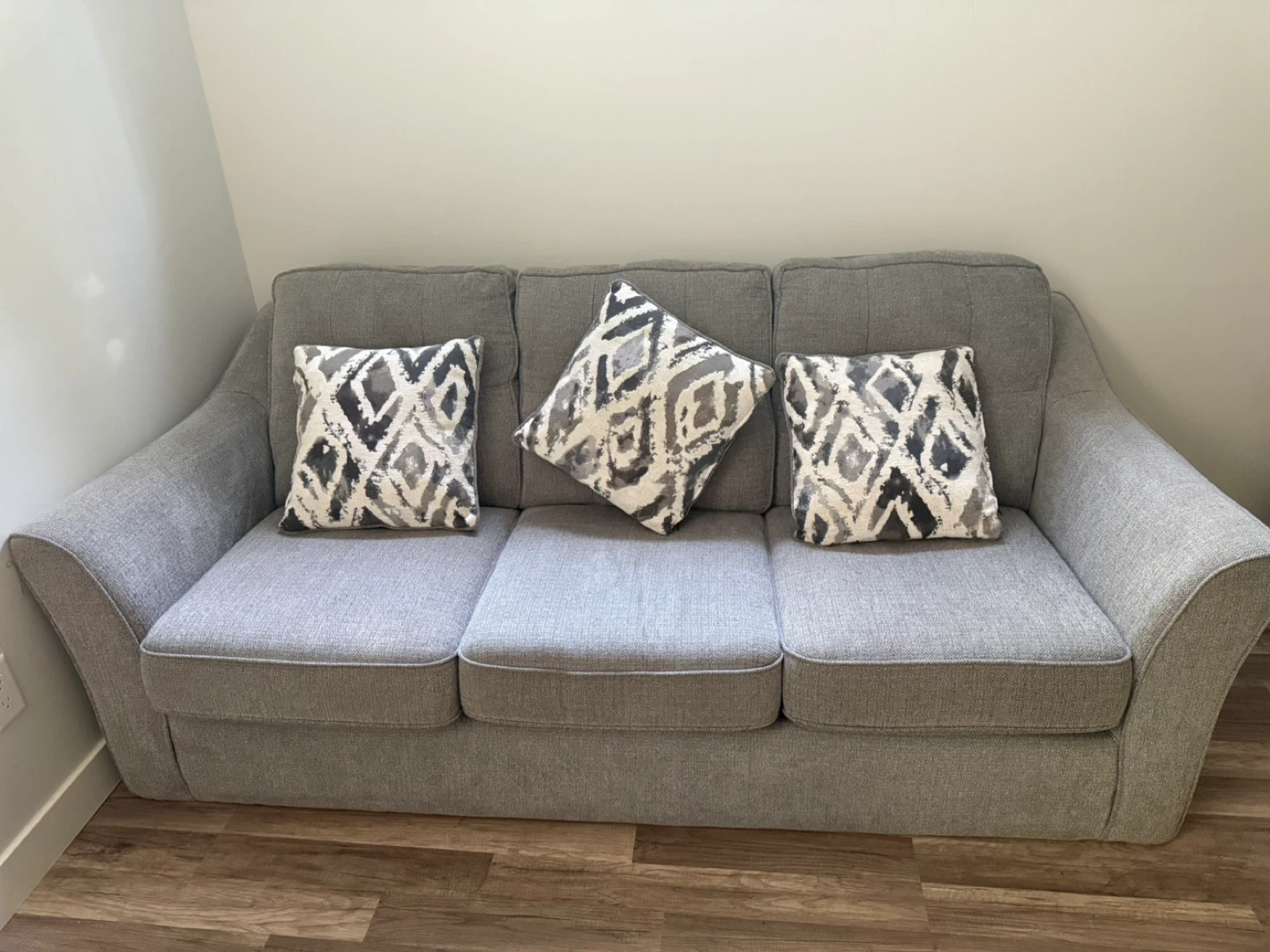 Grey Loveseat Sofa