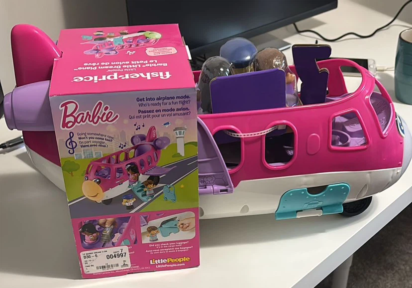 Fisher-Price Barbie Little Dream Plane Playset - photo 4