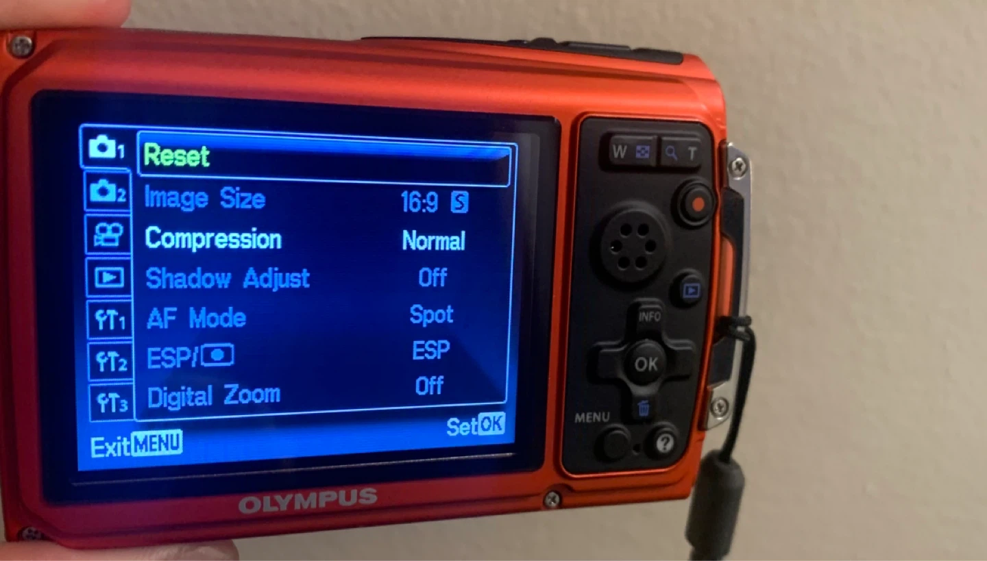 Olympus Tough Orange TG-320 14MP Digital  Camera - photo 5