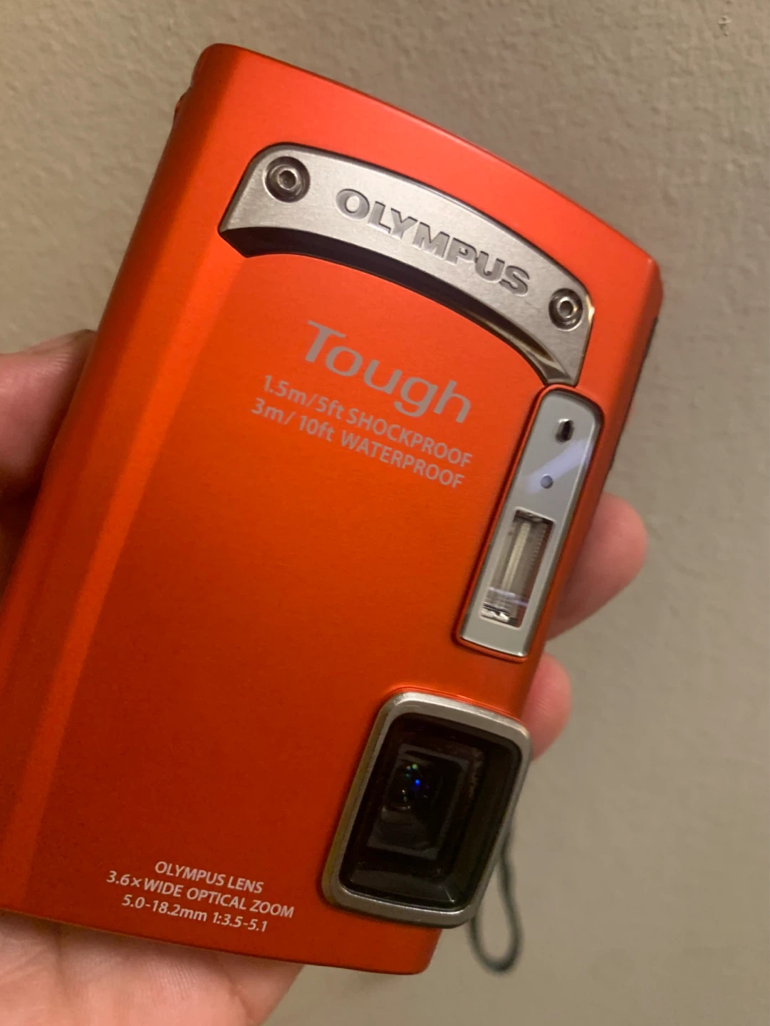 Olympus Tough Orange TG-320 14MP Digital  Camera