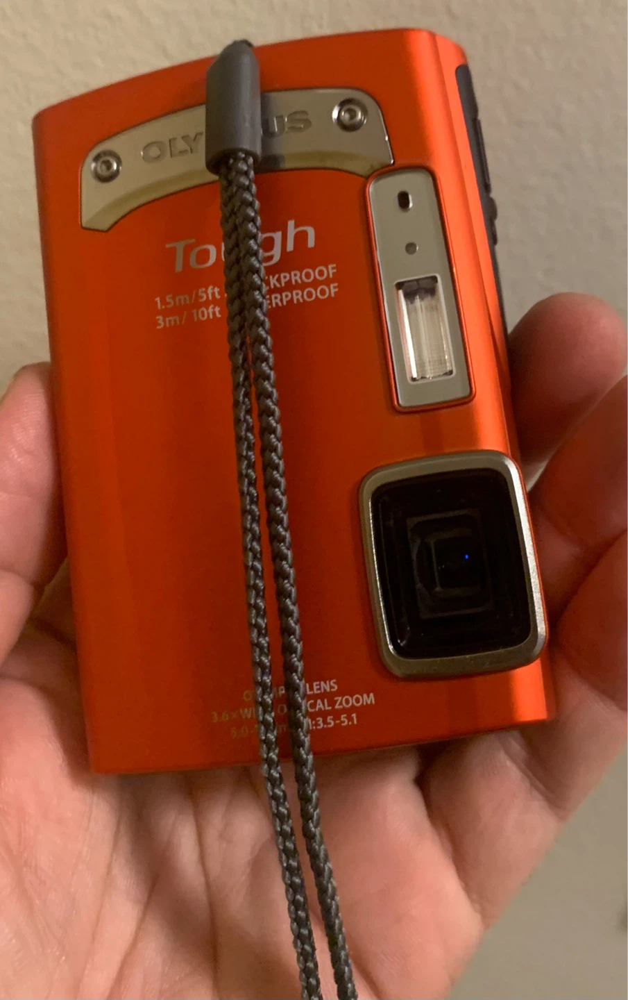 Olympus Tough Orange TG-320 14MP Digital  Camera - photo 4