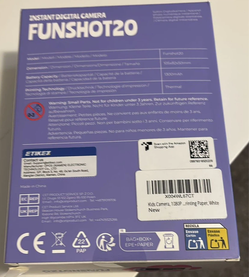 Instant Digital Camera Funshot20 - photo 3
