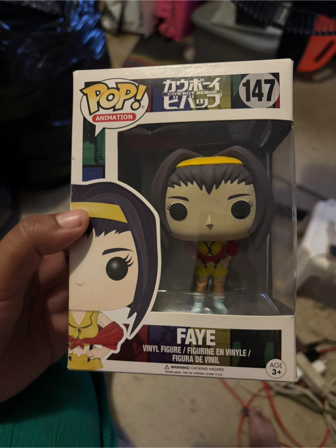 Funko Pop! Animation Cowboy Bebop Faye Vinyl Figure #147