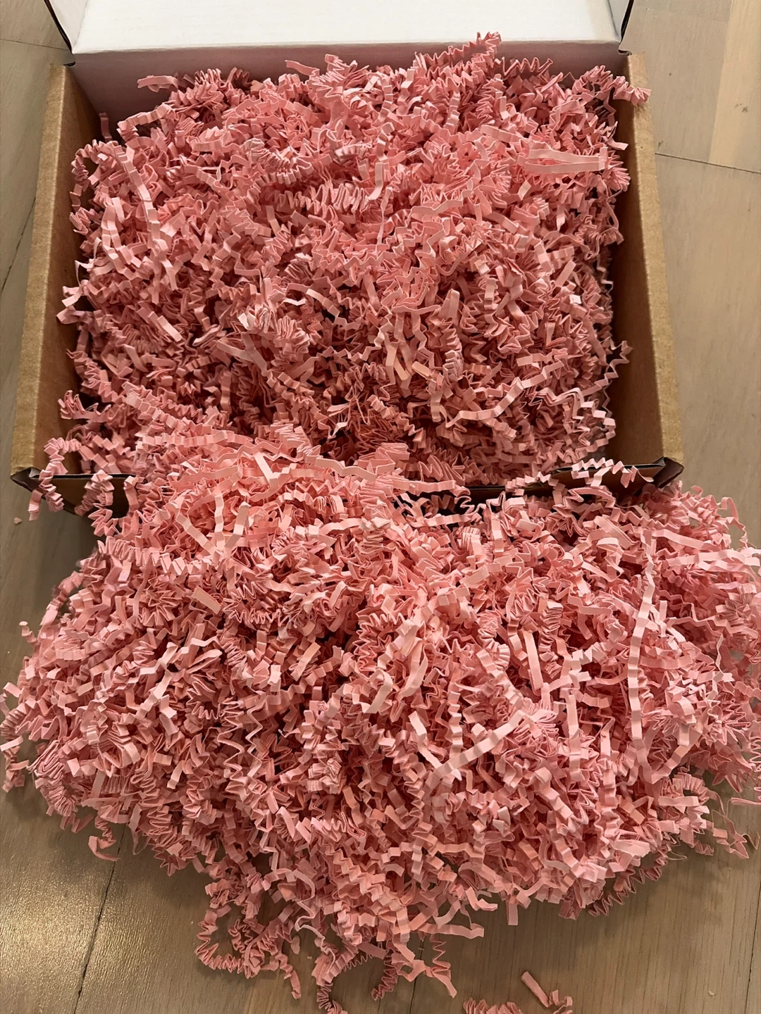 Free Pink Crinkle Cut Paper Filler