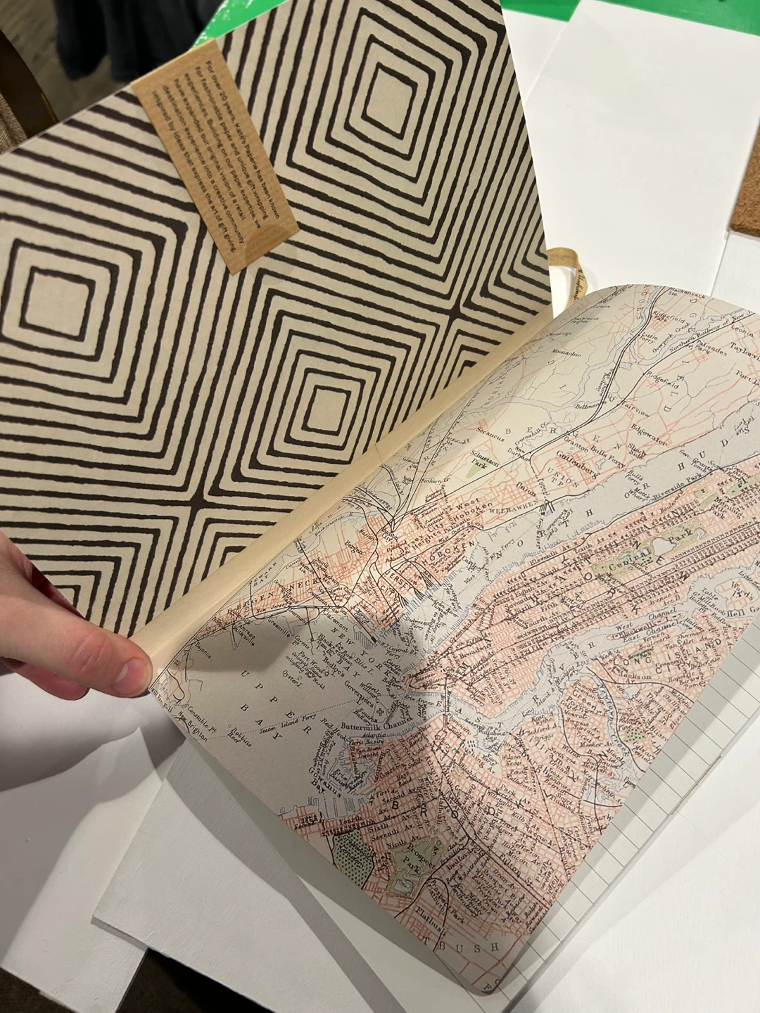 Kate’s Paperie Vintage Style Notebook - photo 3